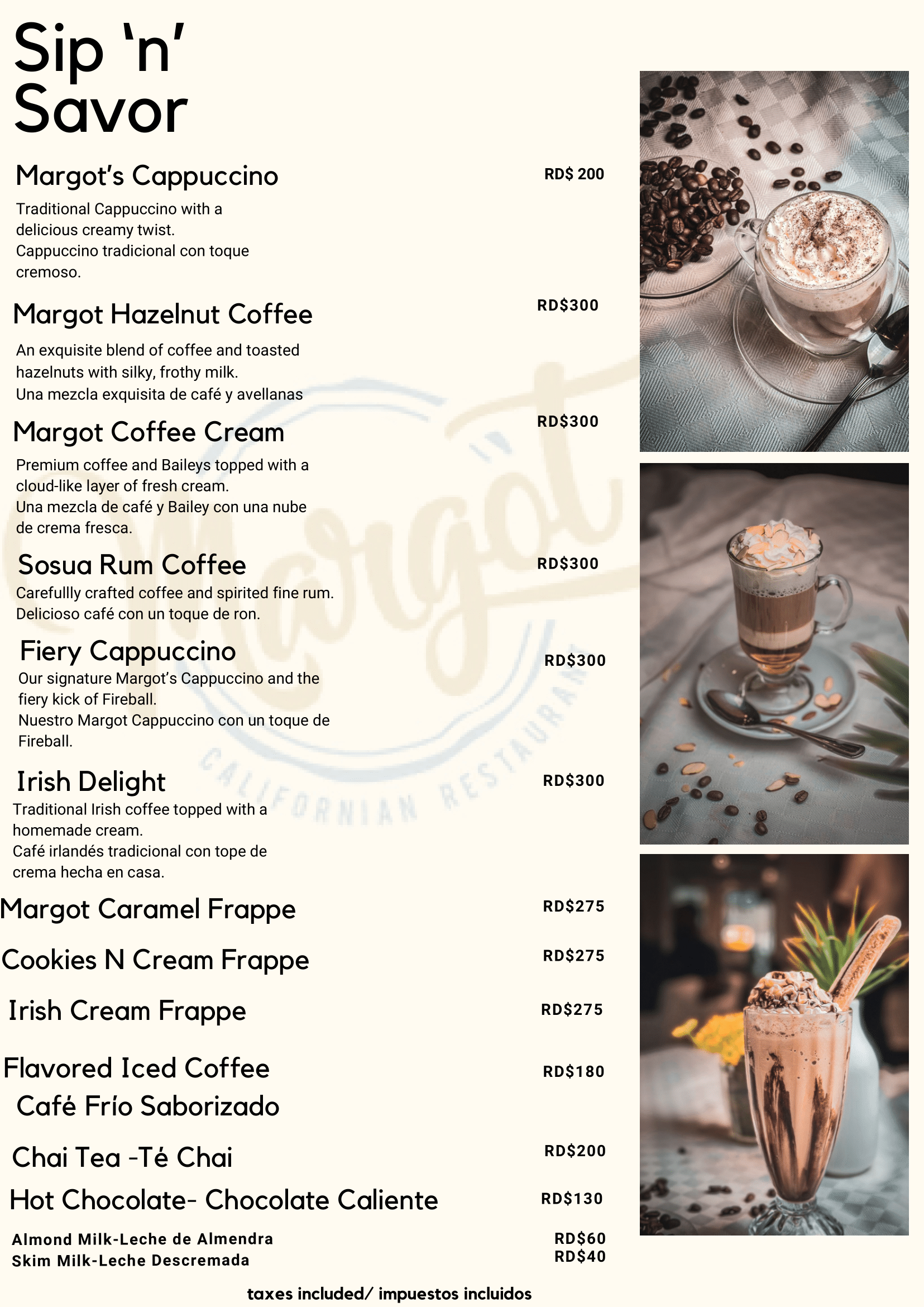 Menu 10